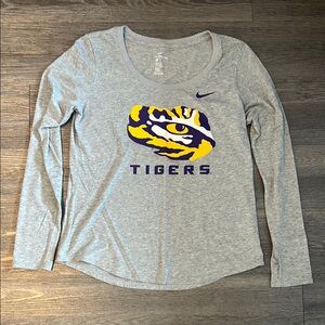 Nike LSU eye of the tiger long sleeve women’s tee